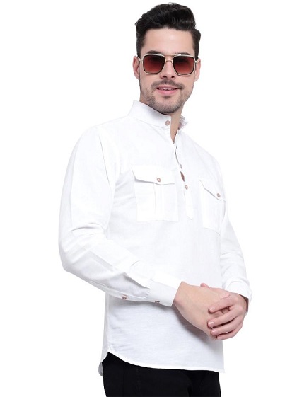 Half Sleeve Kurta for Men – Modern Style with Ethnic Charm