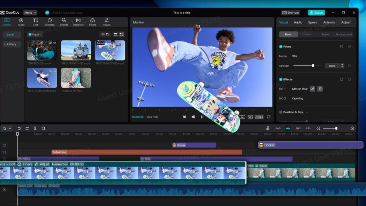 How to Add Logos and Watermarks to Your Promotional Videos in CapCut Desktop Video Editor