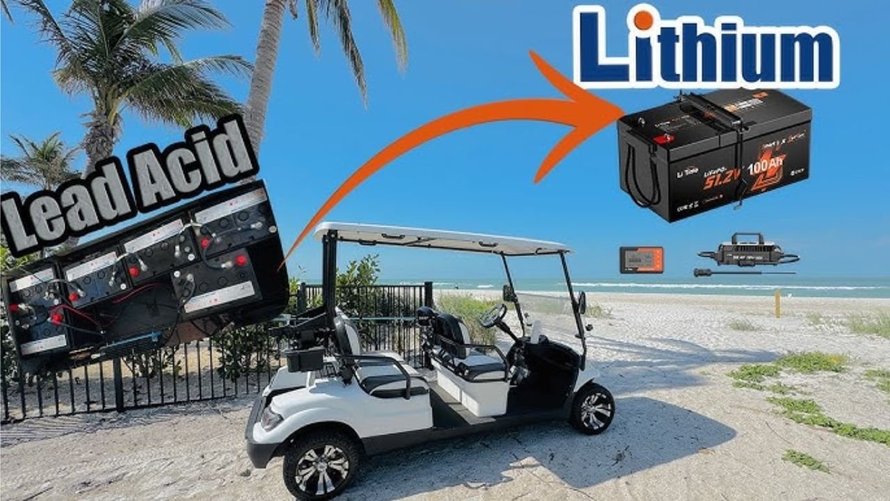 LiTime Unveils 51.2V (48V) 100Ah Bluetooth Lithium Golf Cart Battery