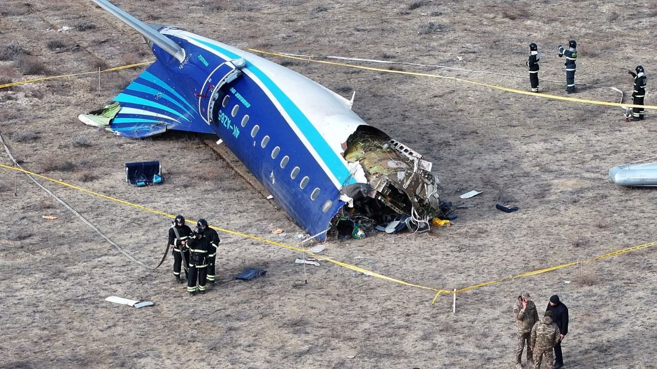 Emergency Landing in Kazakhstan: 38 Dead and 53 Survivors in Azerbaijan Airlines Crash