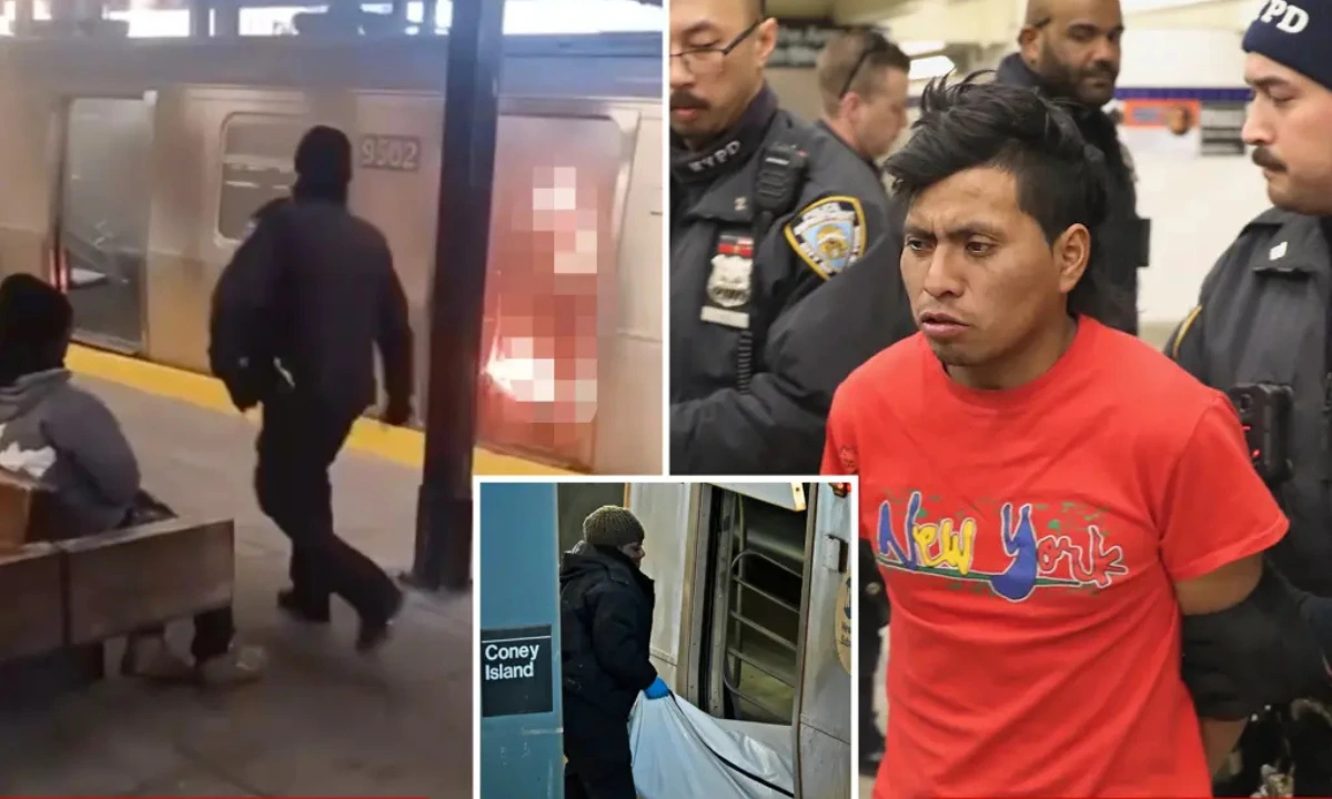 Man Arrested for Murder and Arson After Setting Woman on Fire in New York Subway