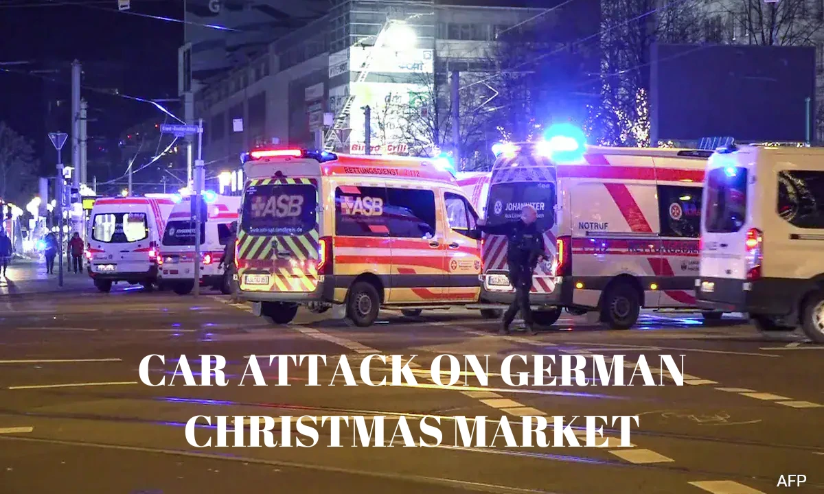 Car Attack On German Christmas Market 5 Killed