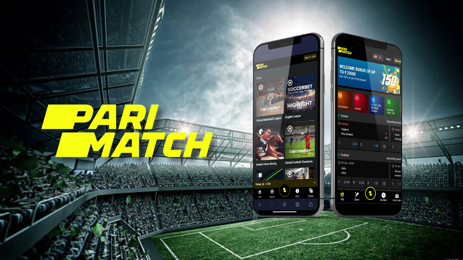 Live Sports Betting on the Parimatch Application