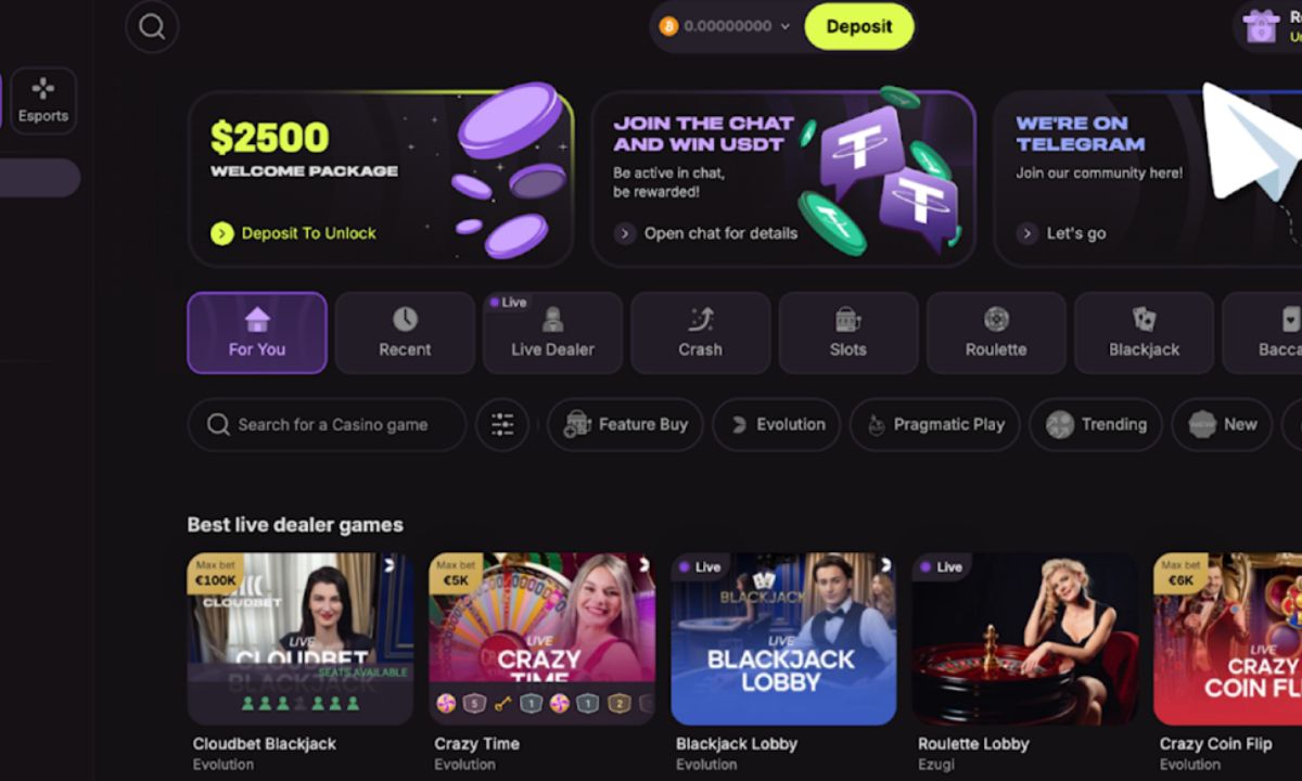 1. Cloudbet