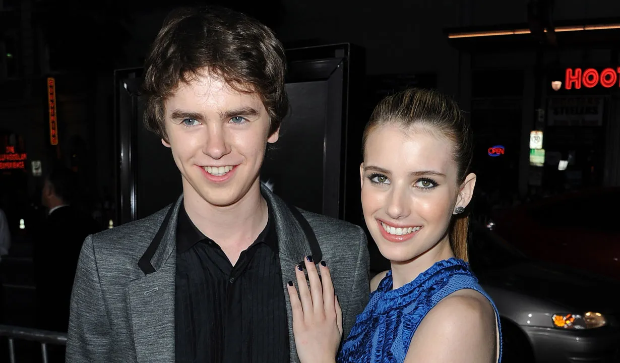 Relationship with Freddie Highmore