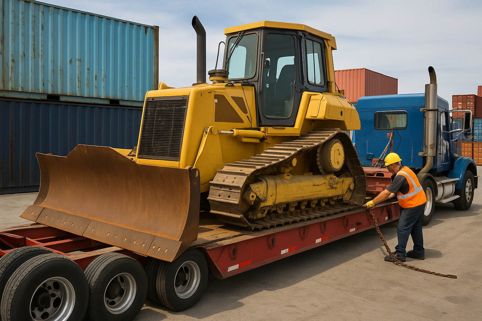 Why You Need Expert Services to Ship Heavy Equipment Across States