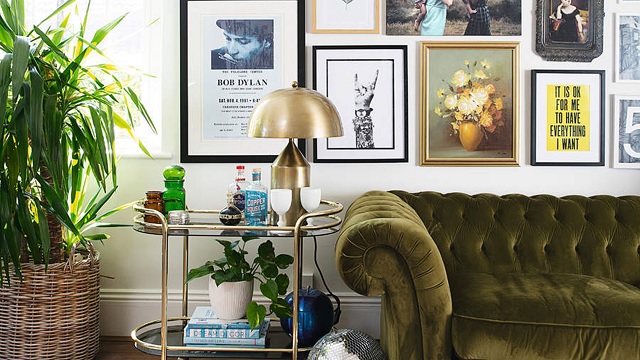 Adorn Your Space with Wall Art Paintings and Magazine Stand