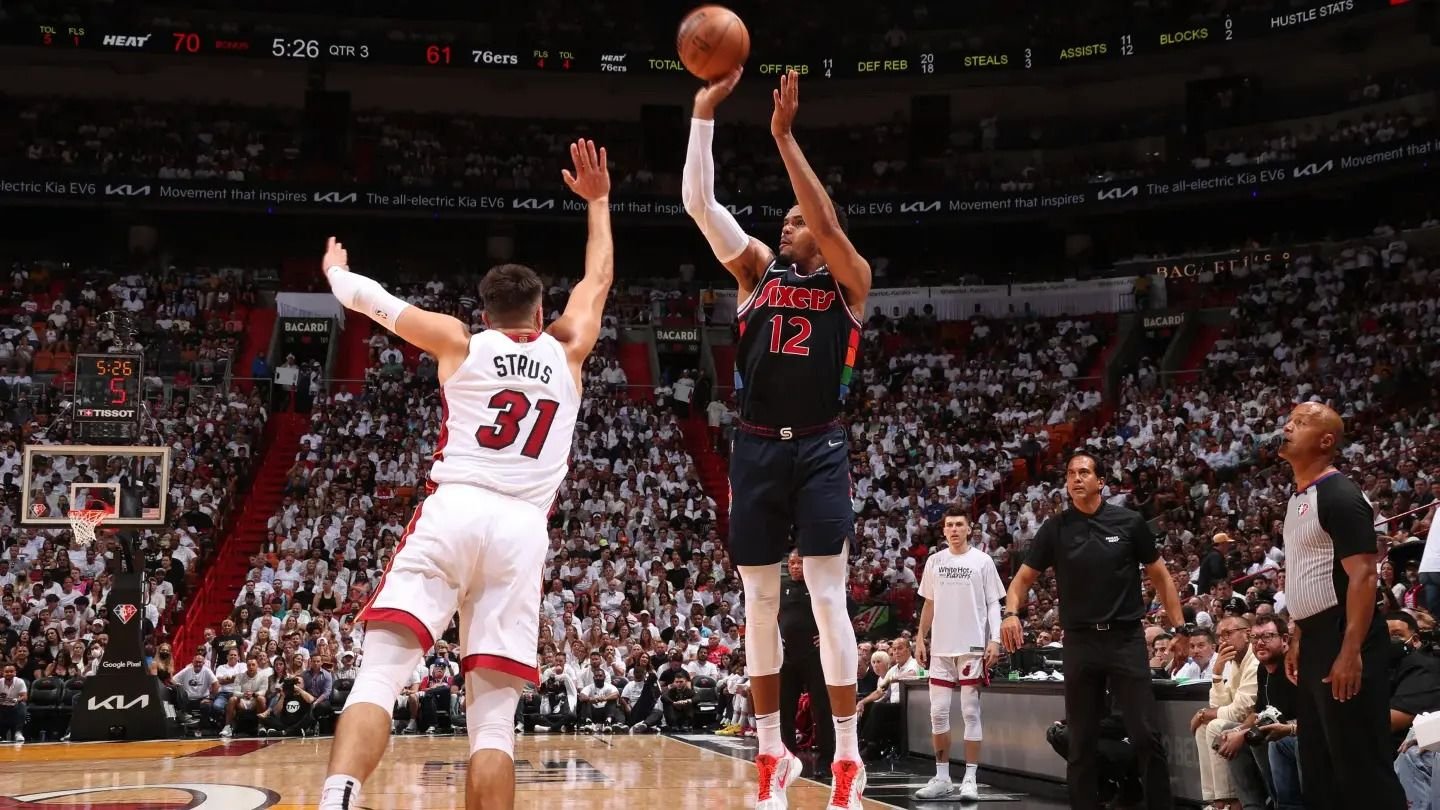76ers vs. Miami Heat Match Player Stats