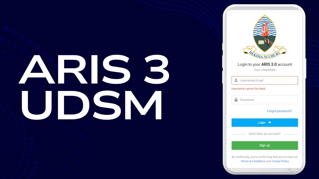 ARIS 3 UDSM: Navigating the University of Dar es Salaam’s Student Portal