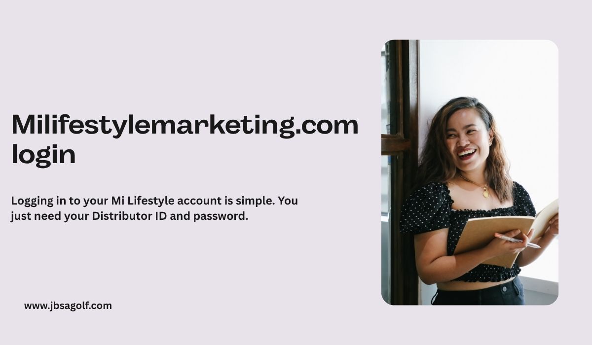 Milifestylemarketing.com login for Distributors & Users