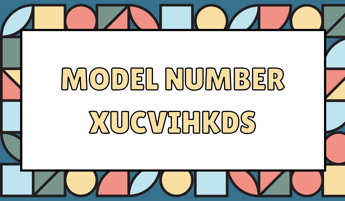 Model Number XUCVIHKDS