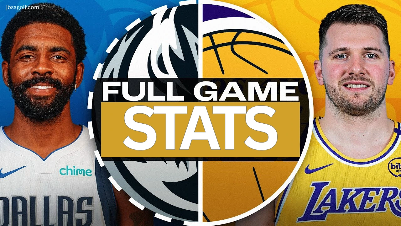 Lakers Vs Dallas Mavericks Match Player Stats