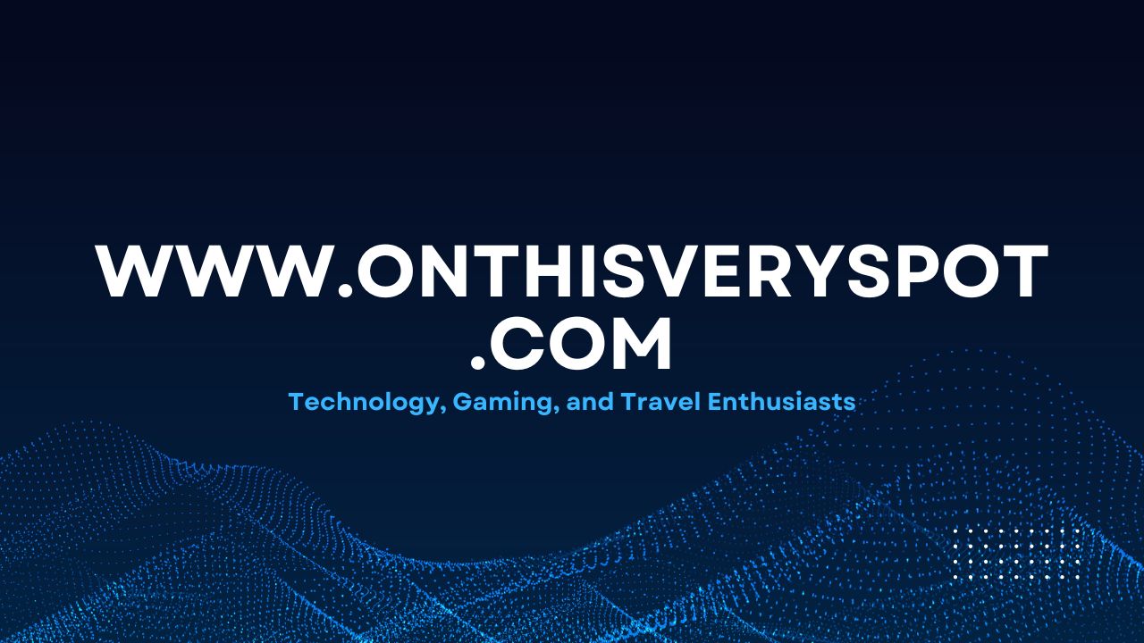 www.onthisveryspot.com