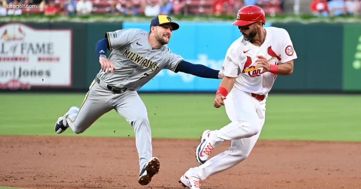 Milwaukee Brewers Vs St. Louis Cardinals Match Player Stats