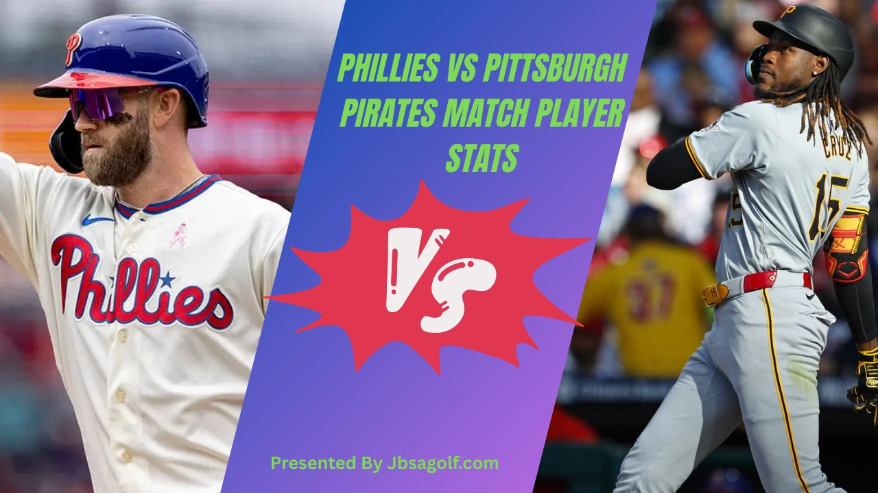 phillies vs pittsburgh pirates match player stats