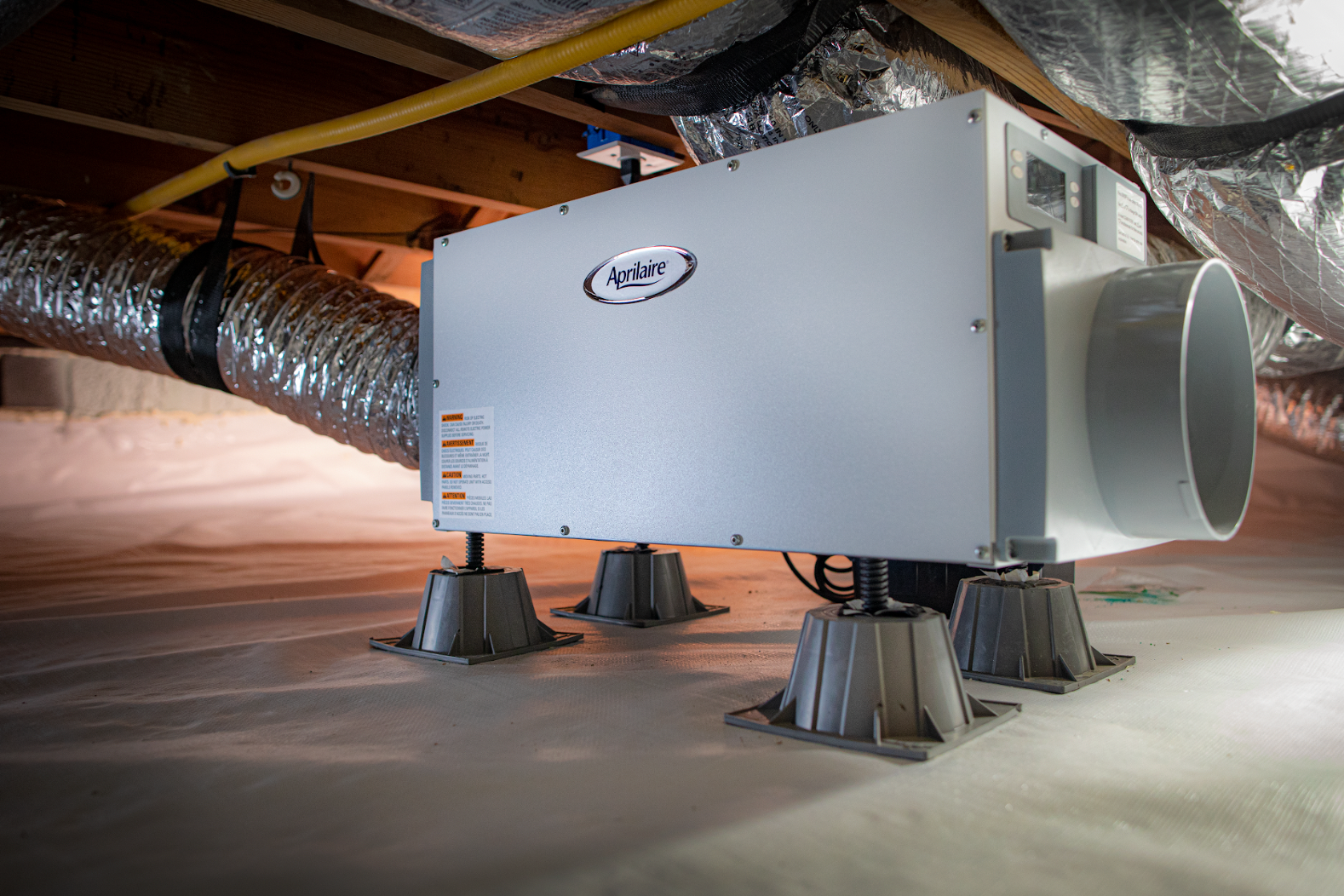 Basement Dehumidifier Installation