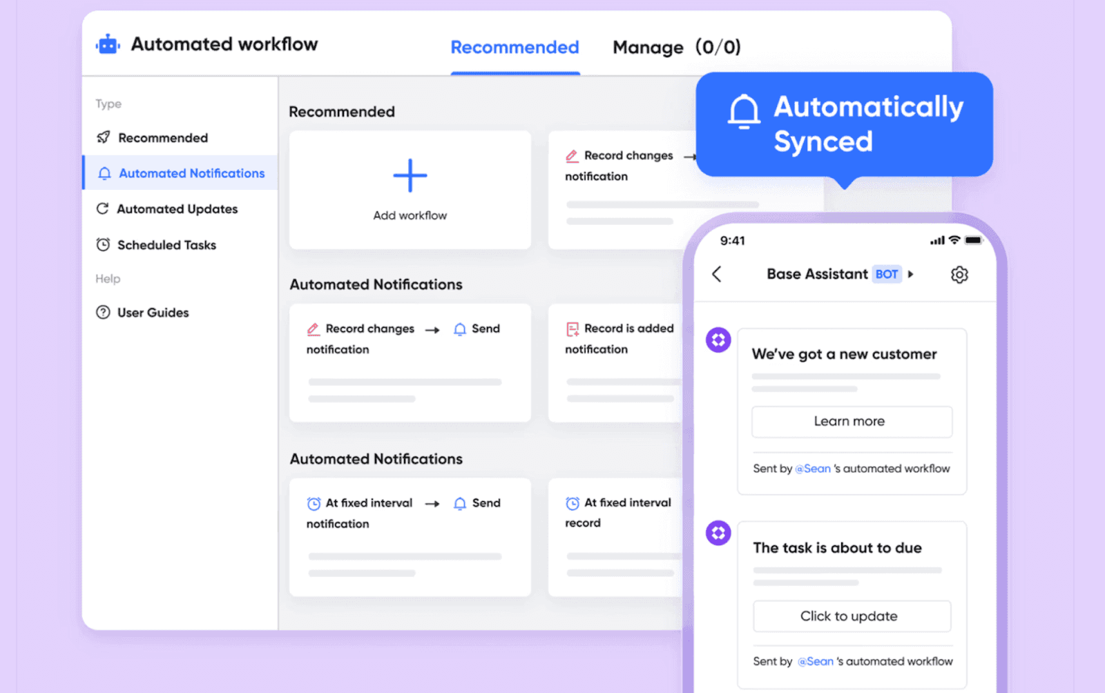 Structuring research workflows with Lark Base