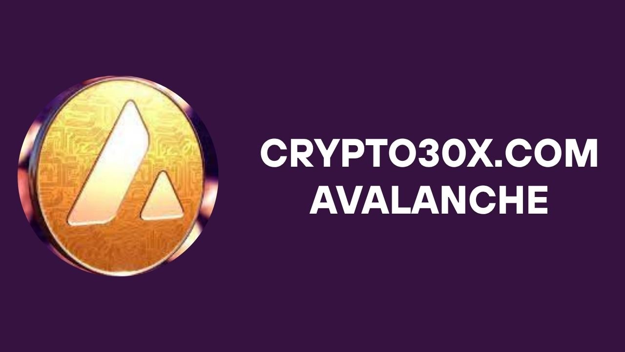 Crypto30x.com avalanche: Live AVAX Price, AI Signals & Wallet
