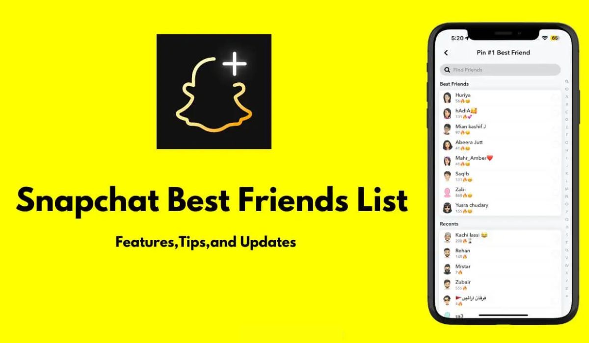 Snapchat Best Friends List Guide 2025