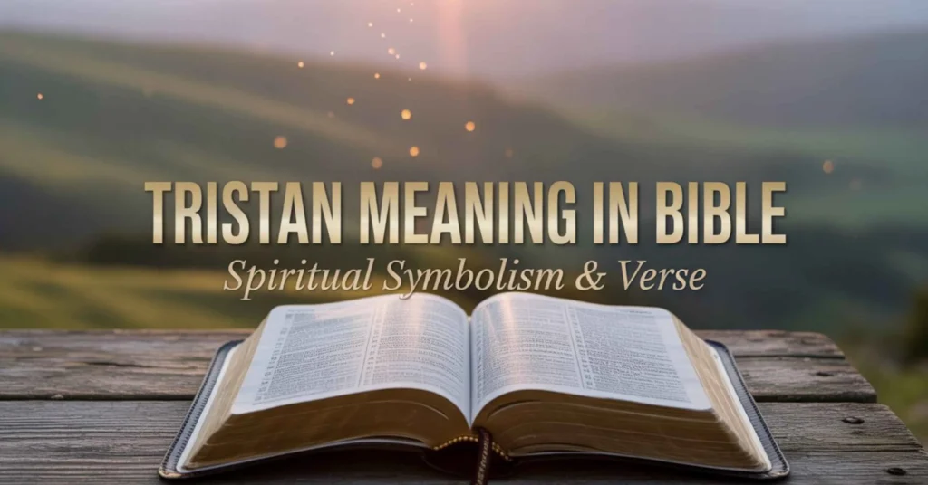Tristan in the Bible: Meaning, Origin, and Spiritual Symbolism