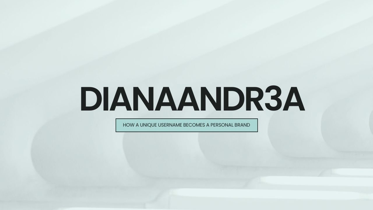 Dianaandr3a: How a Unique Username Becomes a Personal Brand