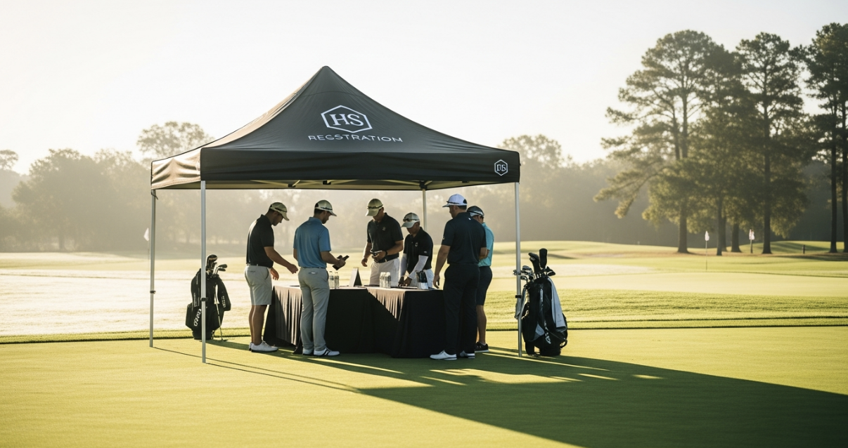 Pop-Up Tent Ideas for Your Next Golf Event Branding