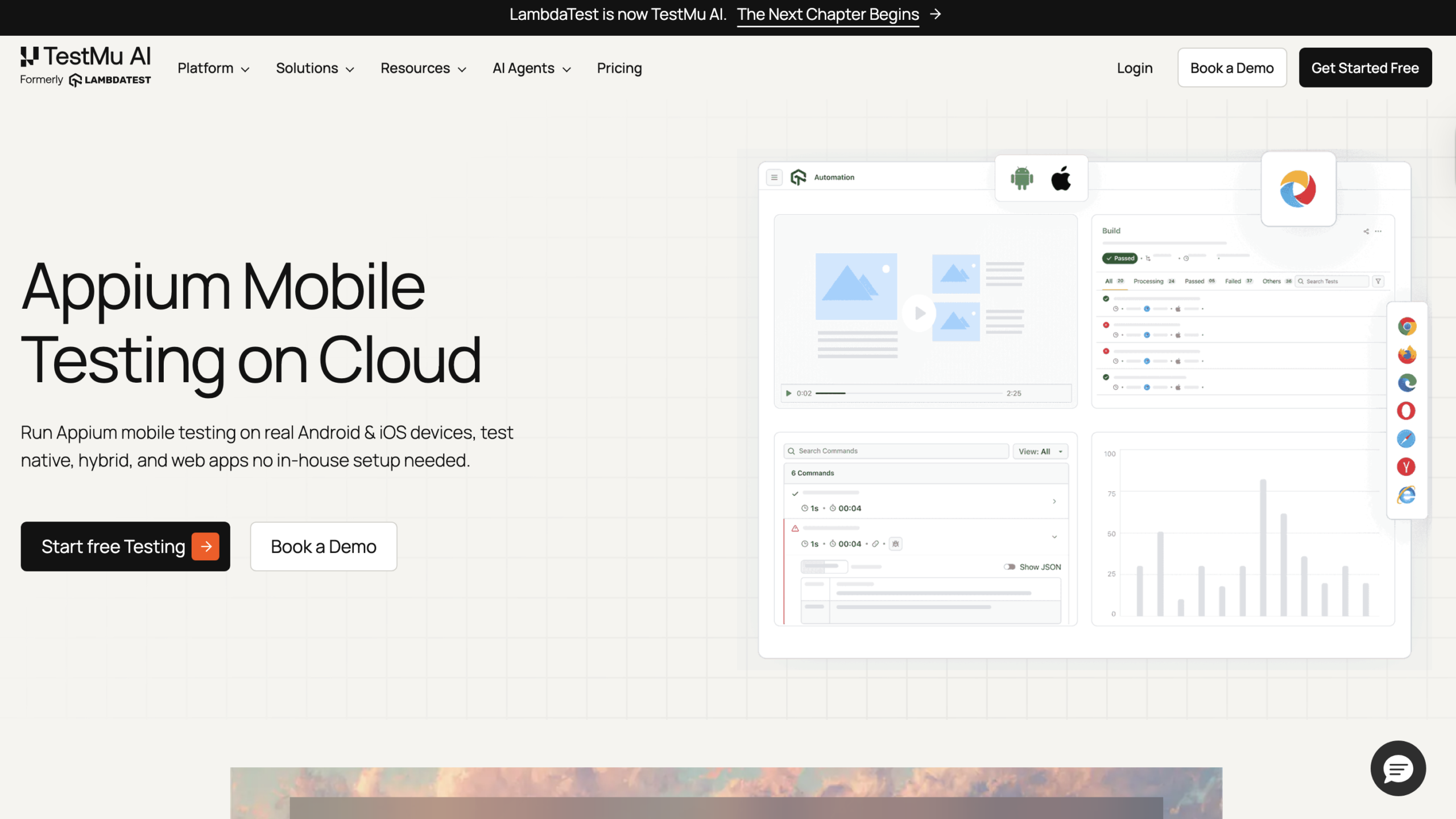 Appium Mobile Testing