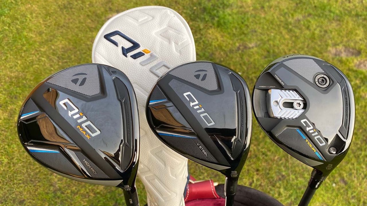TaylorMade Qi10 core fairway woods