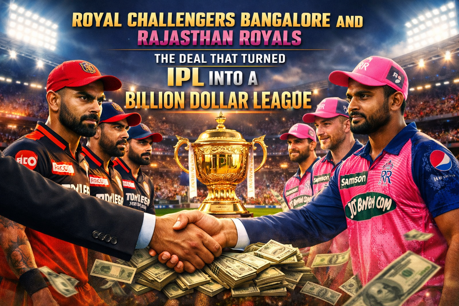 Royal Challengers Bangalore and Rajasthan Royals: The Deal That Turned IPL into a Billion Dollar Legaue