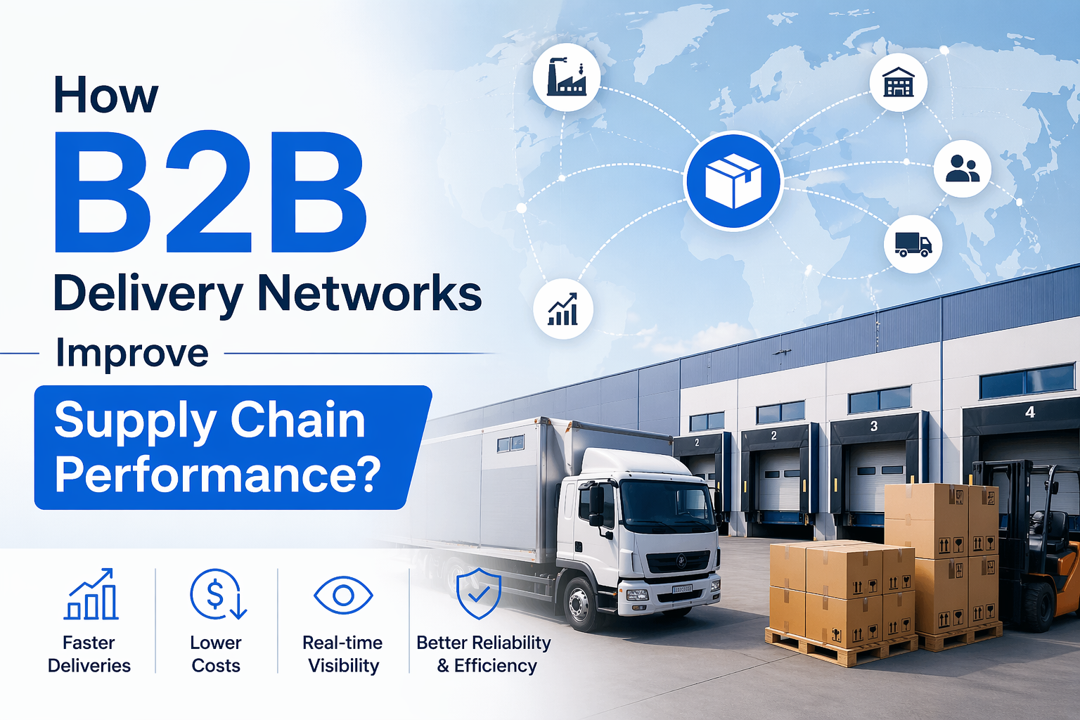 How B2B Delivery Networks Improve Supply Chain Performance?