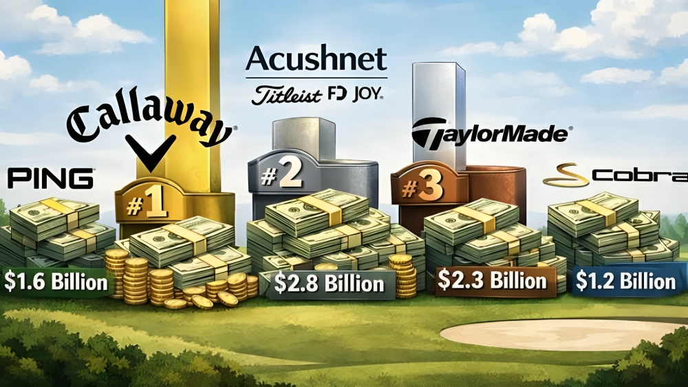 top golf brands