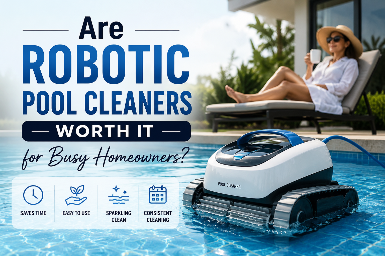 Are Robotic Pool Cleaners Worth It for Busy Homeowners?