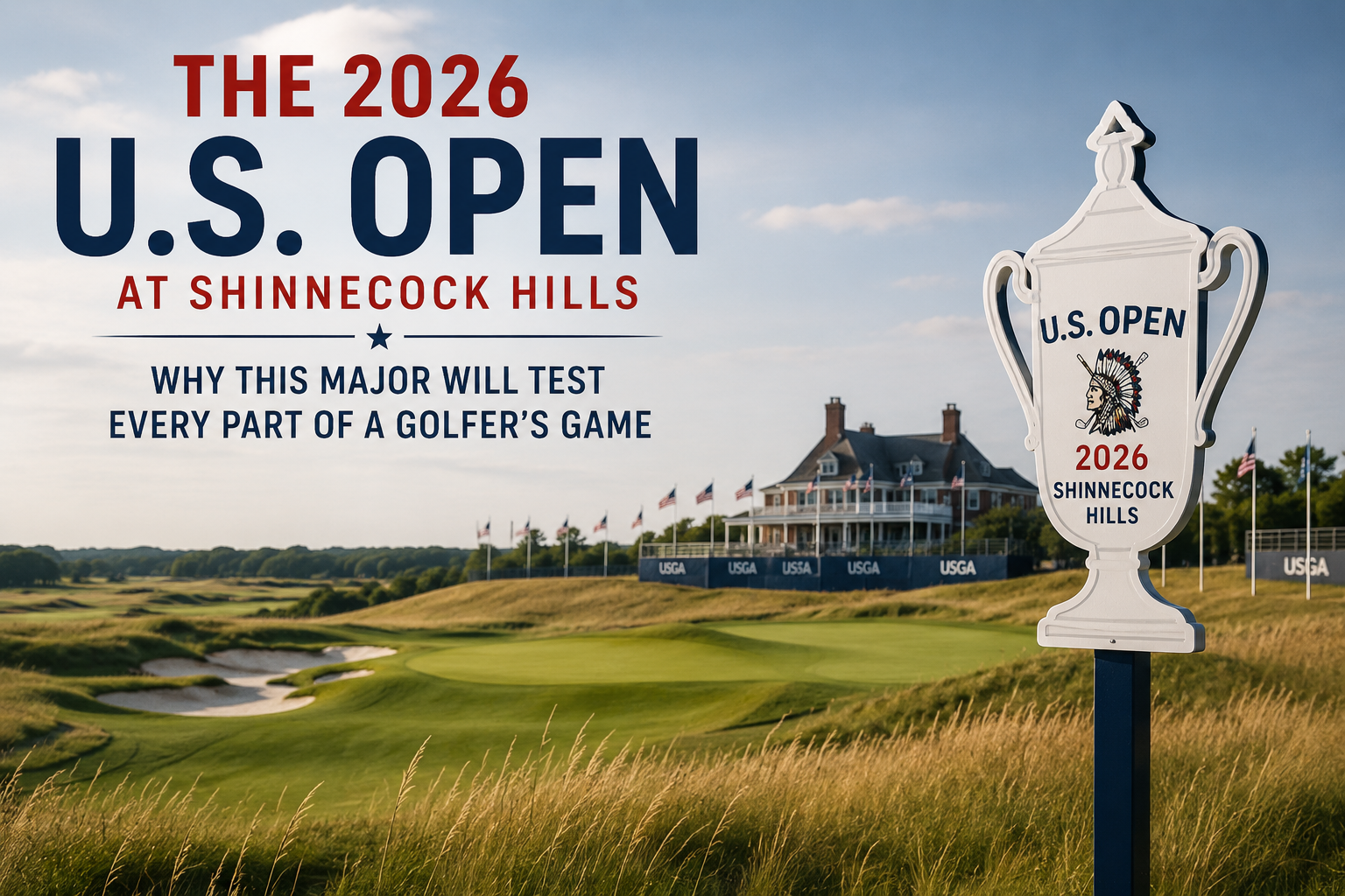 The 2026 U.S. Open at Shinnecock Hills: Why This Major Will Test Every Part of a Golfer’s Game