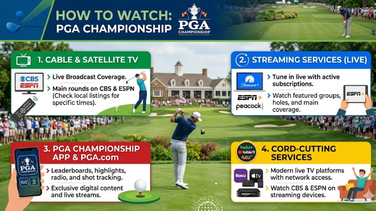 How to Watch PGA Championship