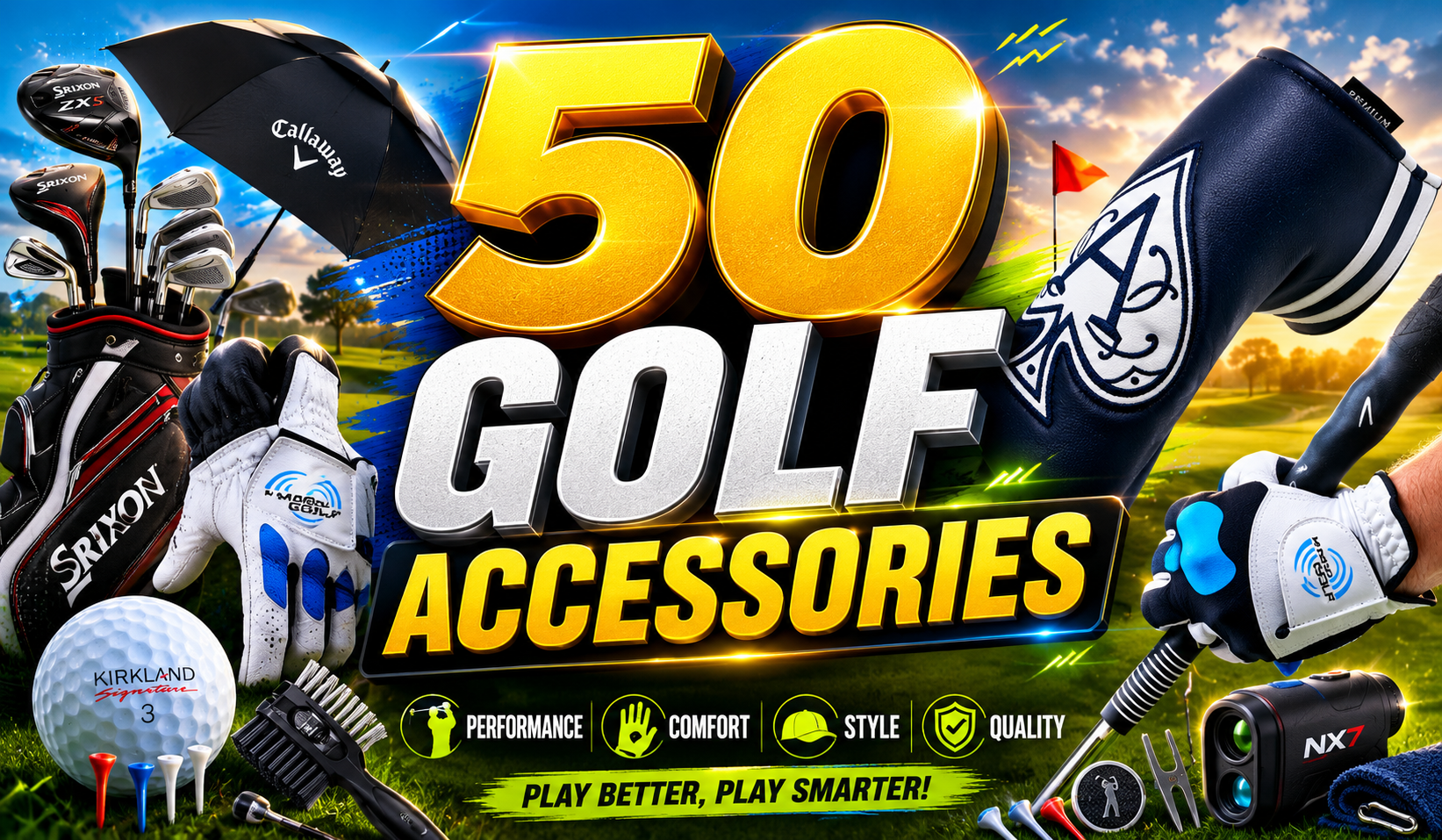 50 Golf Accessories