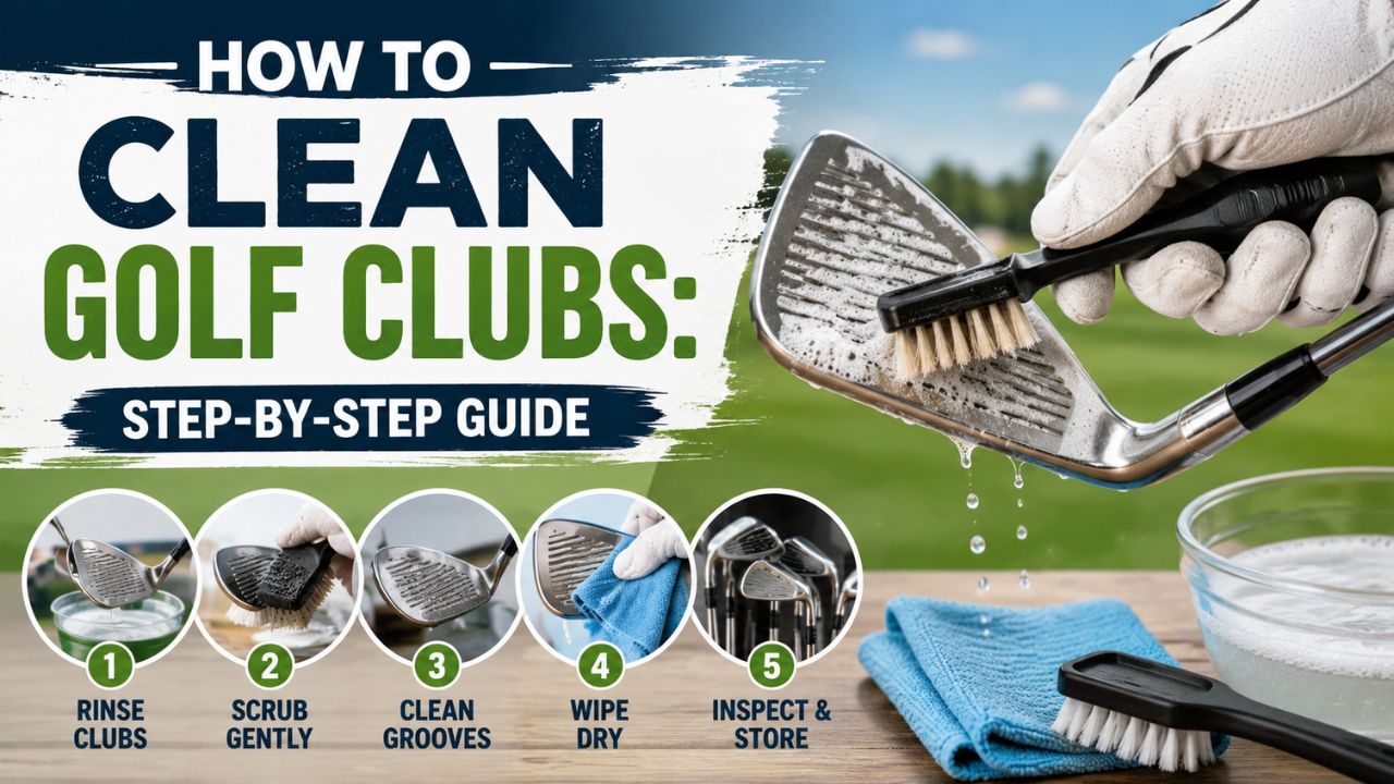 How to Clean Golf Clubs: Step-by-Step Guide