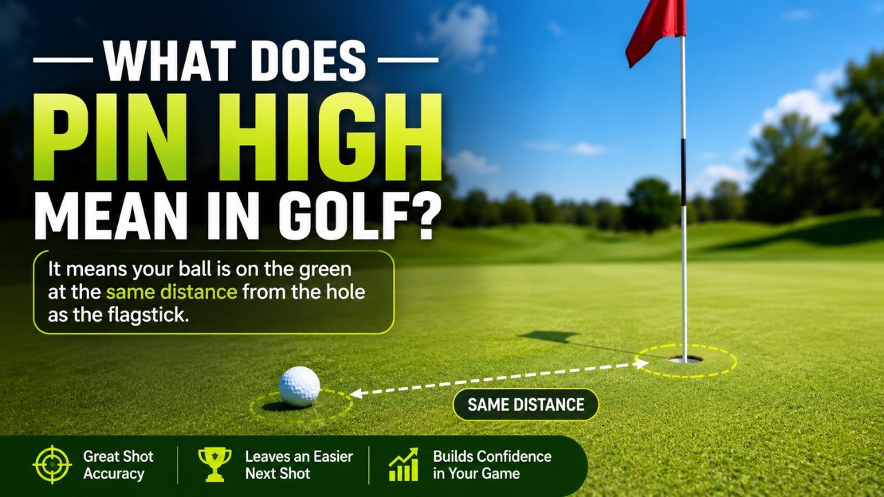 What Does Pin High Mean in Golf