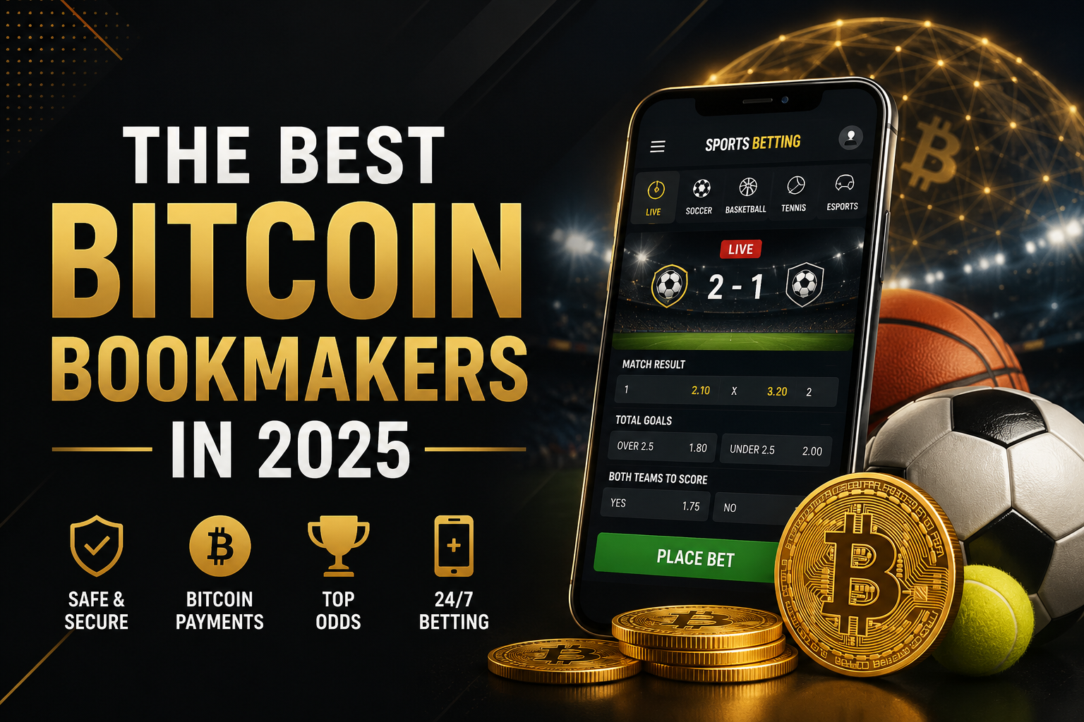 The best bitcoin bookmakers in 2025
