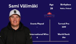Sami Välimäki: Bio, PGA Wins, Stats & 2026 Season
