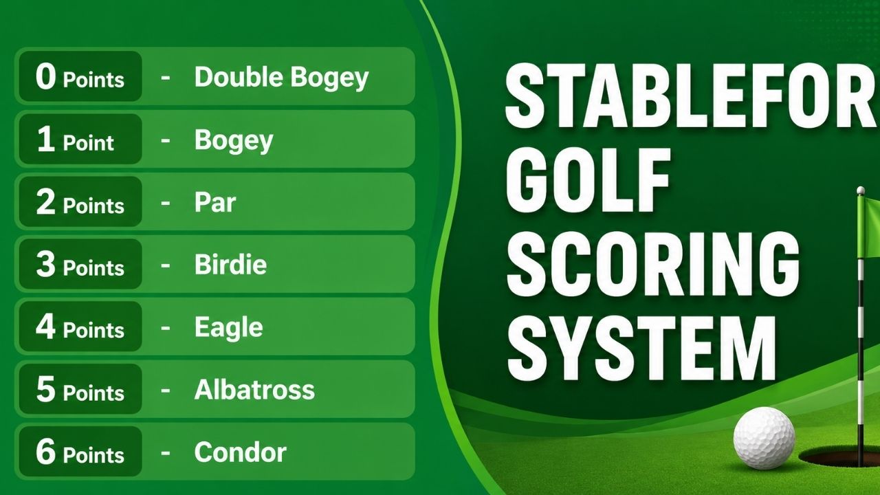 Stableford Scoring: How It Works & Points Chart